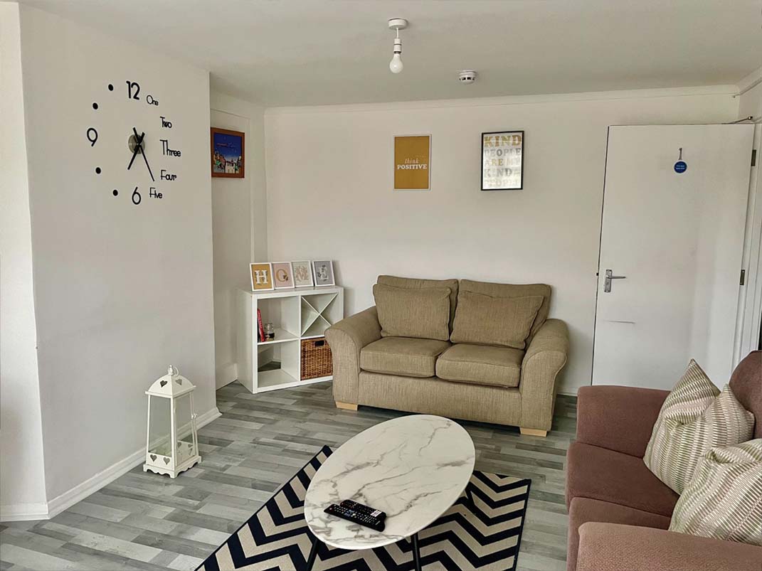 Safe environment for semi-independent living placements
